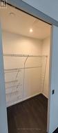 Closet with racks -