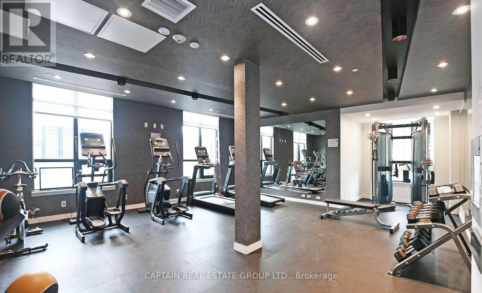 505 - 9700 Ninth Line, Markham, ON - Indoor Photo Showing Gym Room