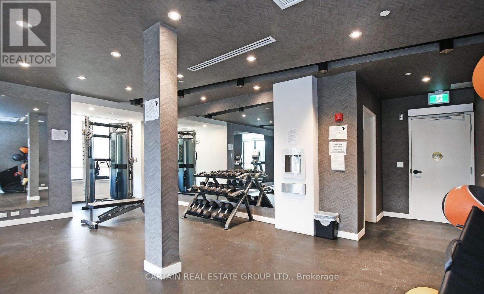 218 - 9700 Ninth Line, Markham, ON - Indoor Photo Showing Gym Room