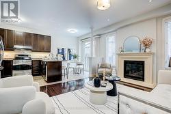 Family Room overlook Kitchen with open concept -