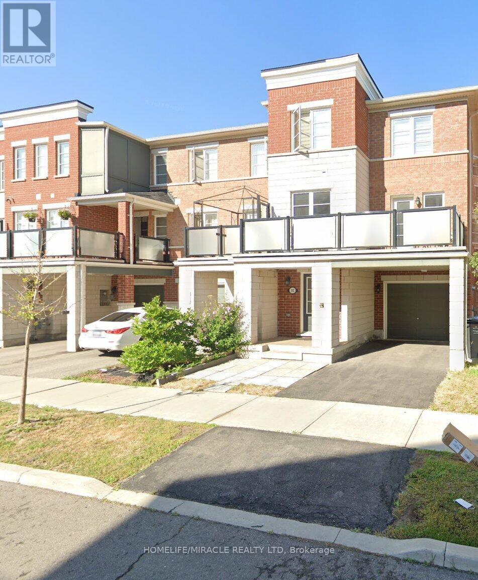 30 - 92 Baycliffe Crescent, Brampton, ON - Outdoor With Balcony With Facade