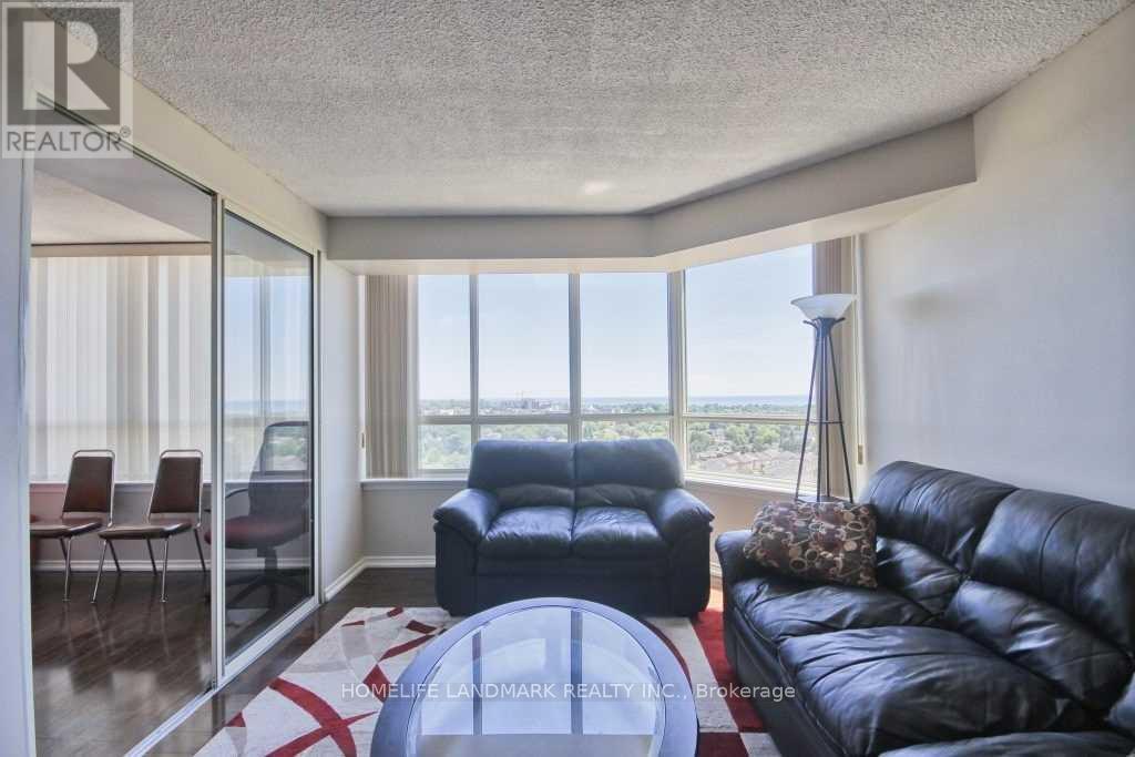 2126 - 3 Greystone Walk Drive, Toronto, ON - Indoor Photo Showing Living Room