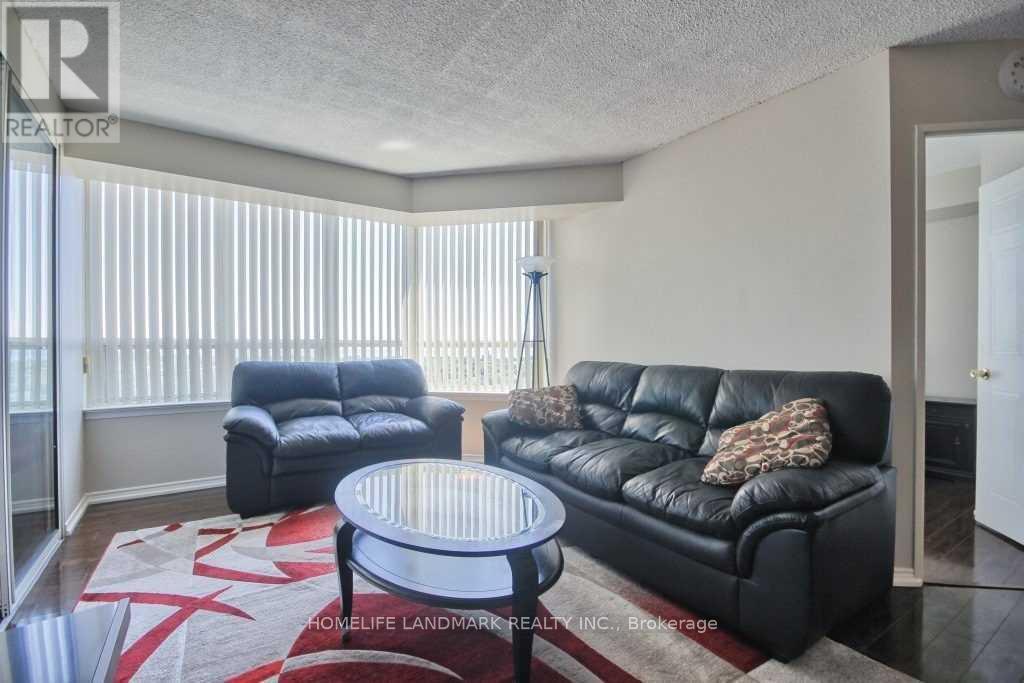 2126 - 3 Greystone Walk Drive, Toronto, ON - Indoor Photo Showing Living Room