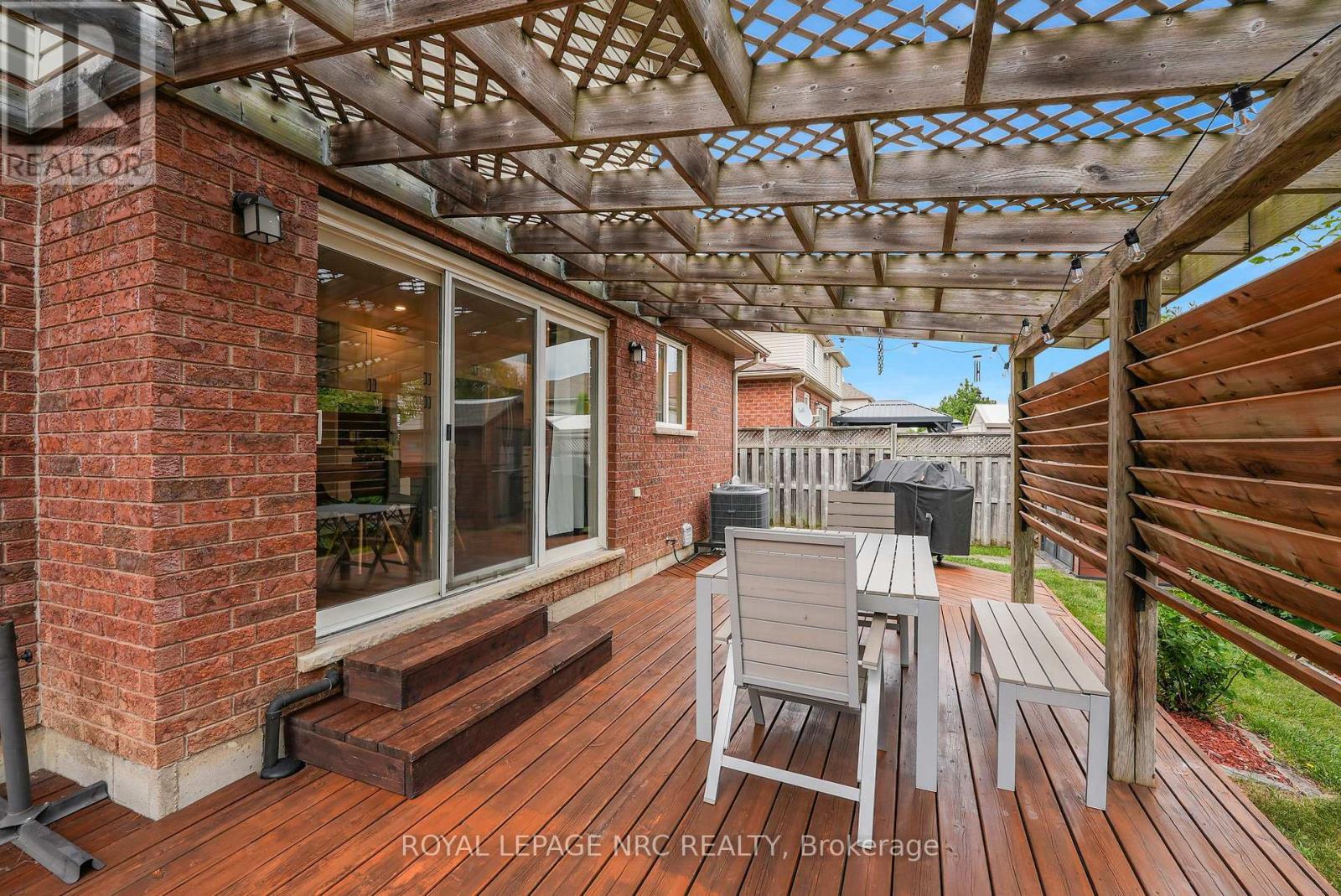 80 Mcbride Drive, St. Catharines (Rykert/Vansickle), ON - Outdoor With Deck Patio Veranda With Exterior