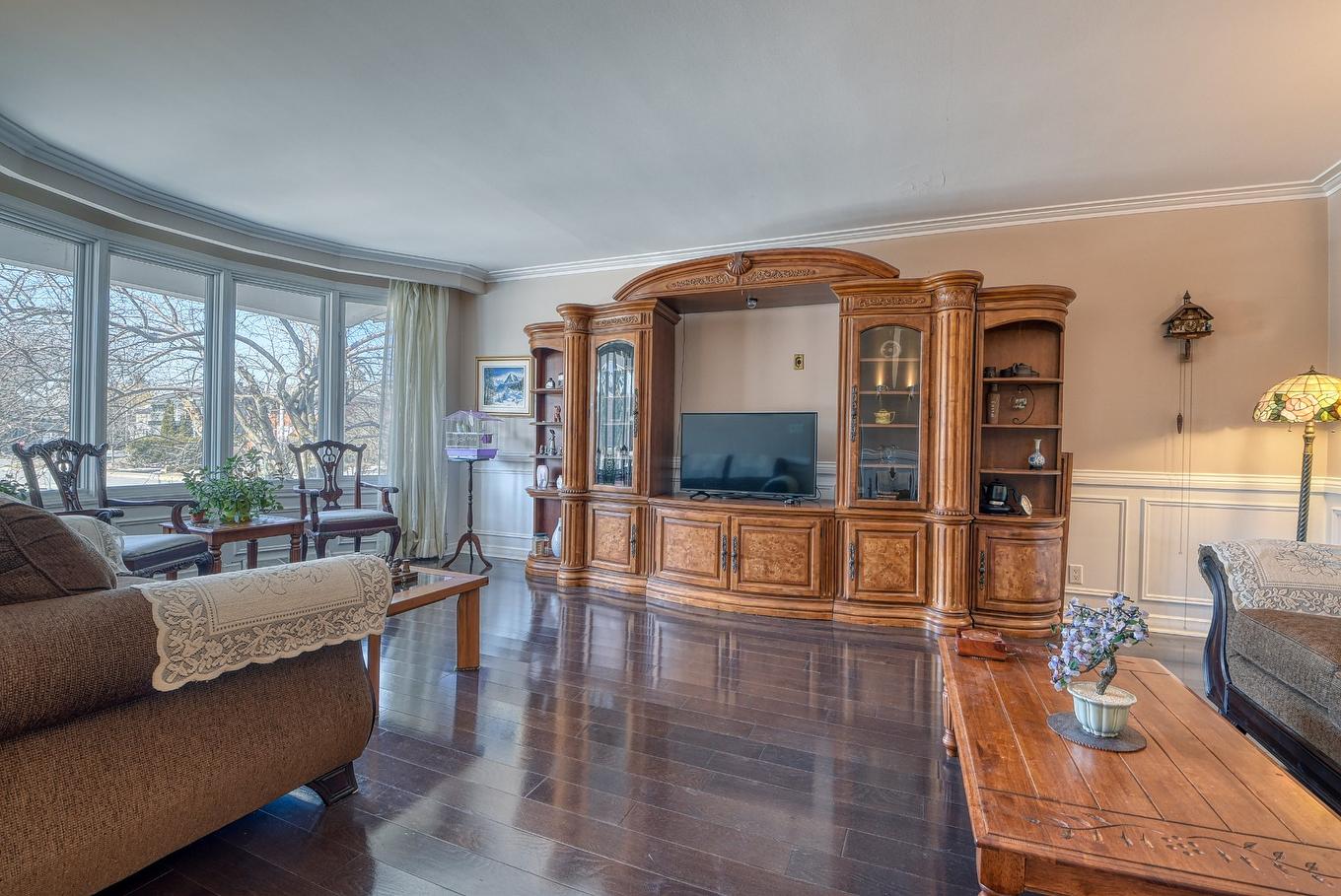 Living room - 12 Rue Holly, Hampstead, QC - Indoor Photo Showing Living Room