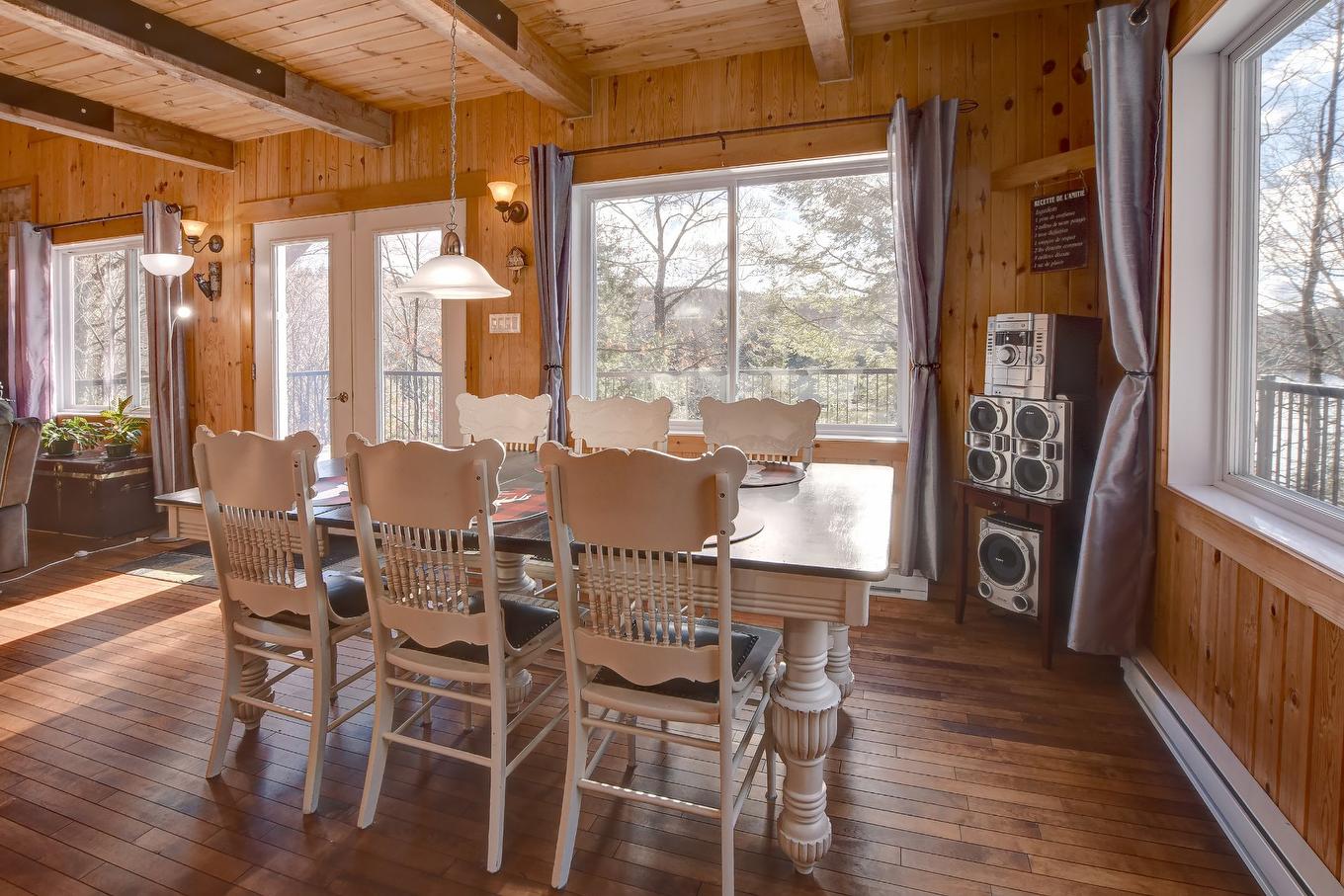 Dining room - 142 Ch. Du Lac-Creux, Mandeville, QC - Indoor Photo Showing Dining Room