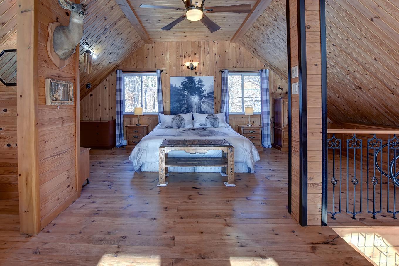 Primary bedroom - 142 Ch. Du Lac-Creux, Mandeville, QC - Indoor