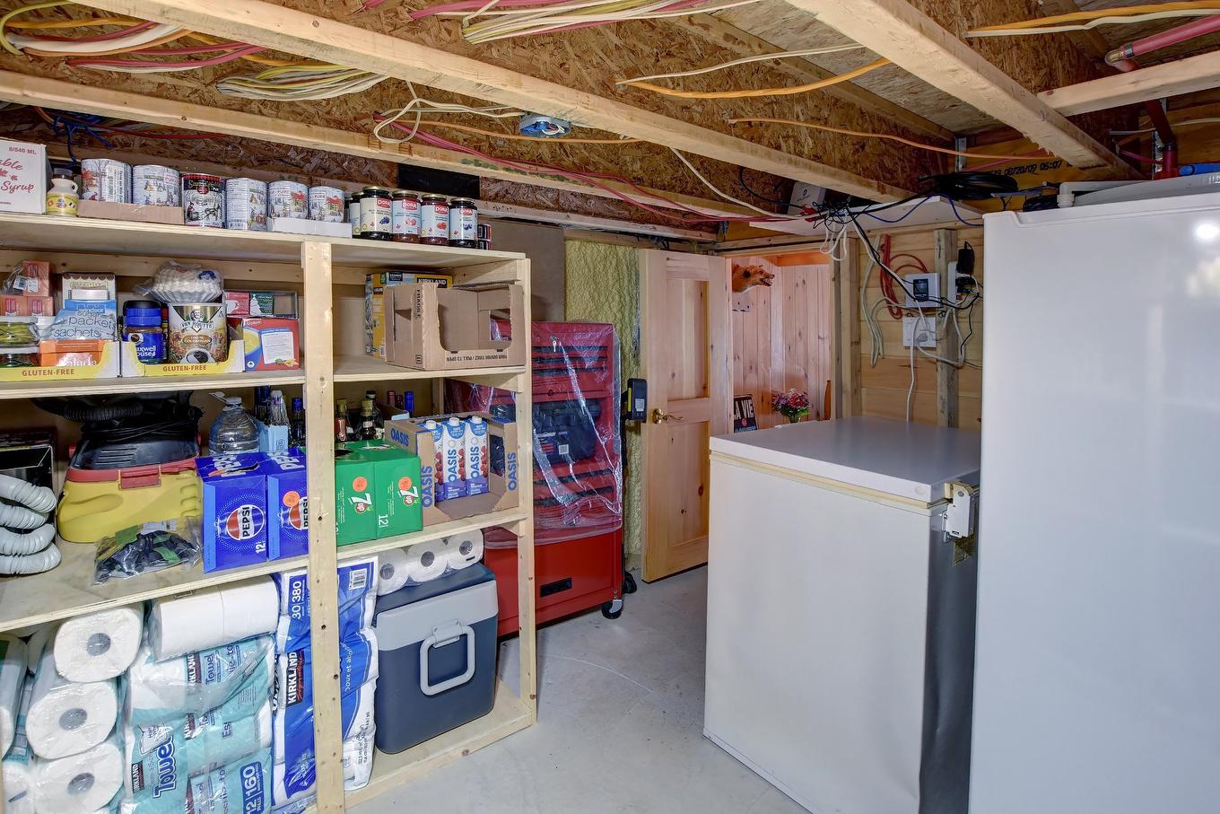 Storage - 142 Ch. Du Lac-Creux, Mandeville, QC - Indoor Photo Showing Basement