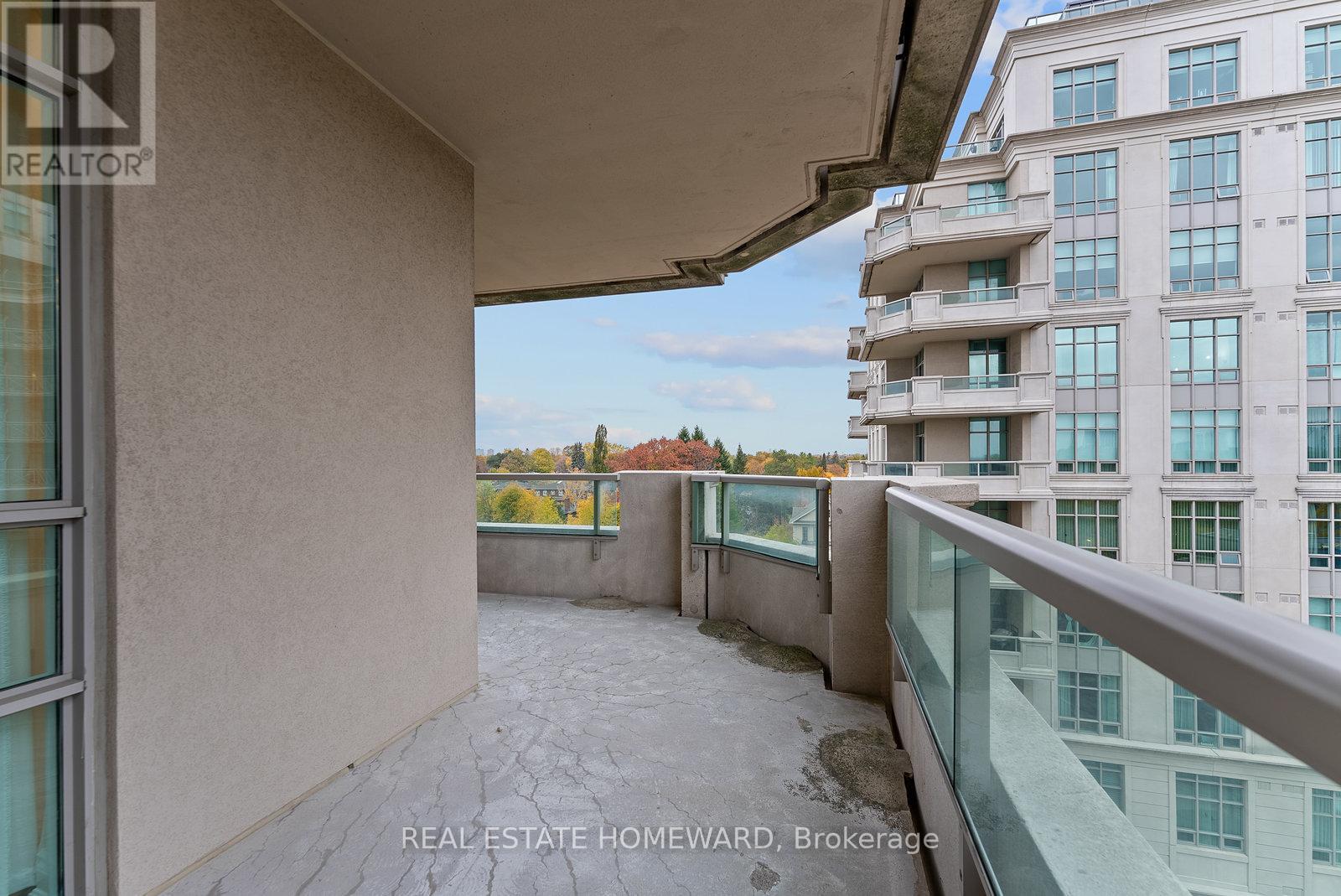 714 - 10 Bloorview Place, Toronto, ON - Outdoor With Balcony With Exterior