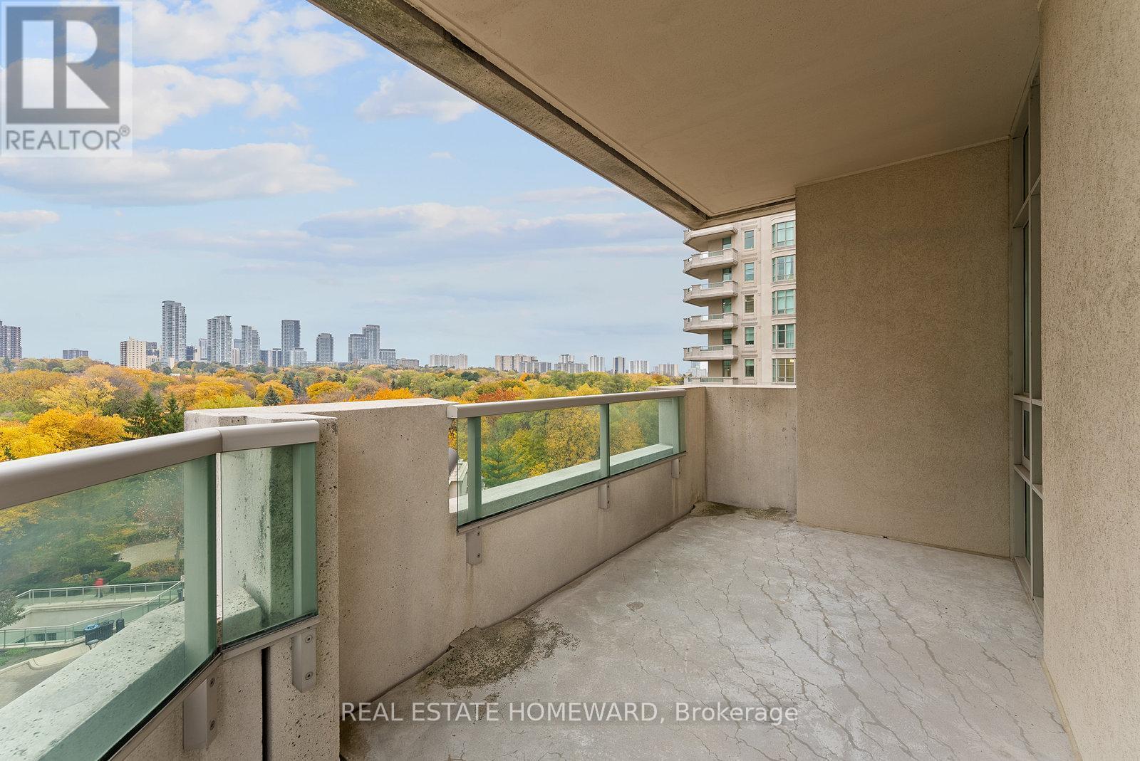 714 - 10 Bloorview Place, Toronto, ON - Outdoor With Balcony With View With Exterior