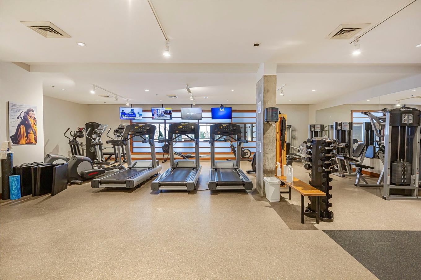 Salle d'exercice - 202-200 Av. Des Sommets, Montréal (Verdun/Île-Des-Soeurs), QC - Indoor Photo Showing Gym Room