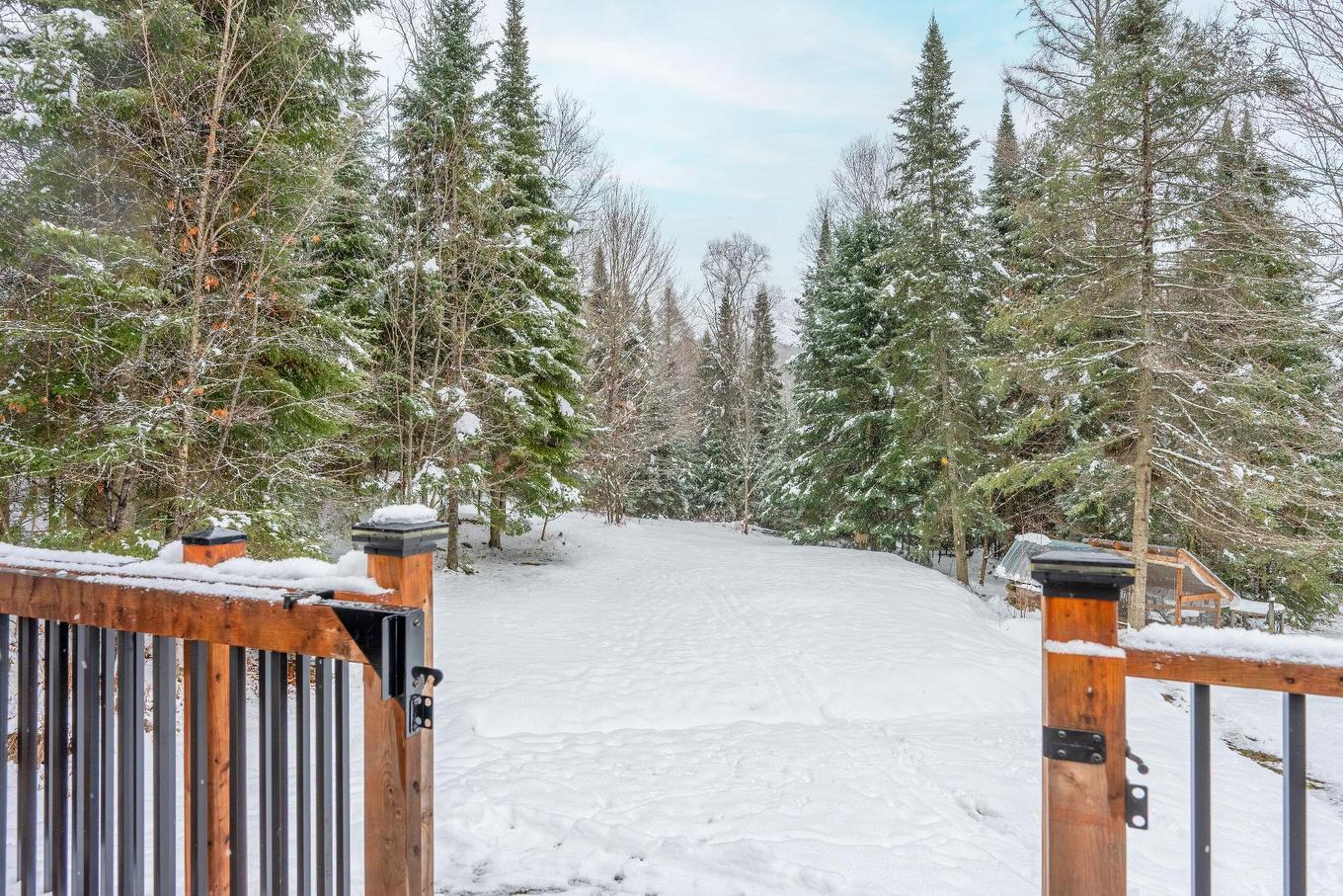 Backyard - 104 Ch. Brière, Mont-Blanc, QC - Outdoor