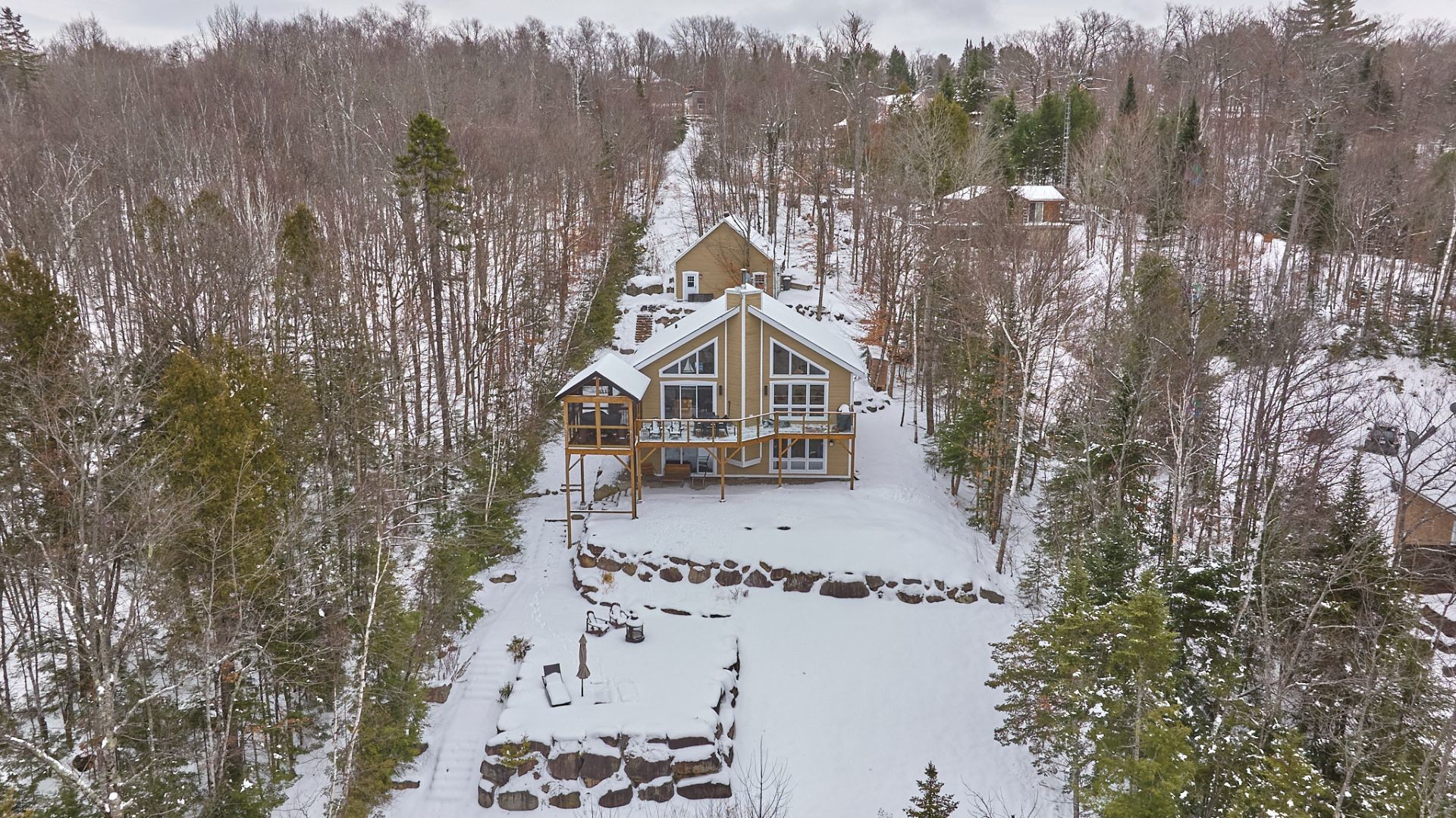 Aerial View - 513 Rue Chartier, Entrelacs, QC - Outdoor