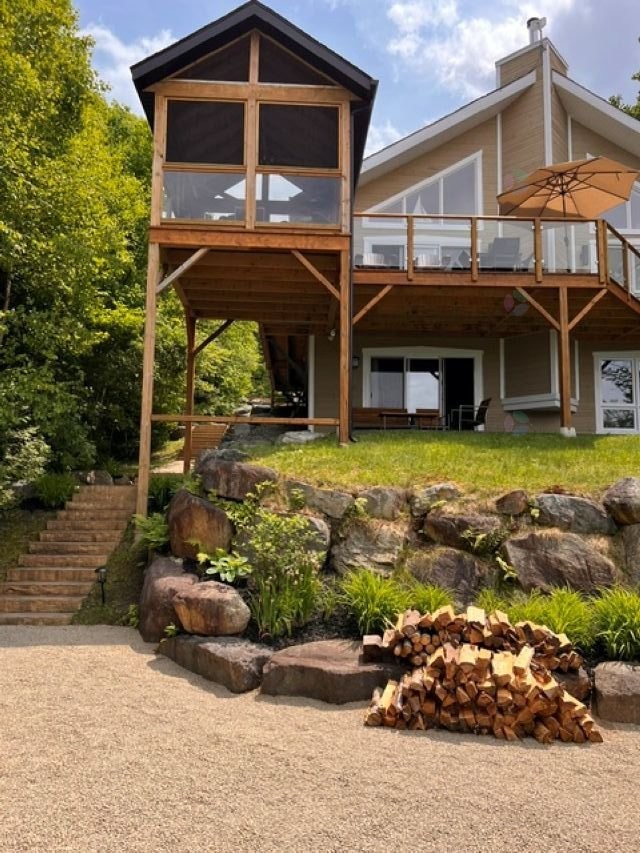 Front of Structure - 513 Rue Chartier, Entrelacs, QC - Outdoor