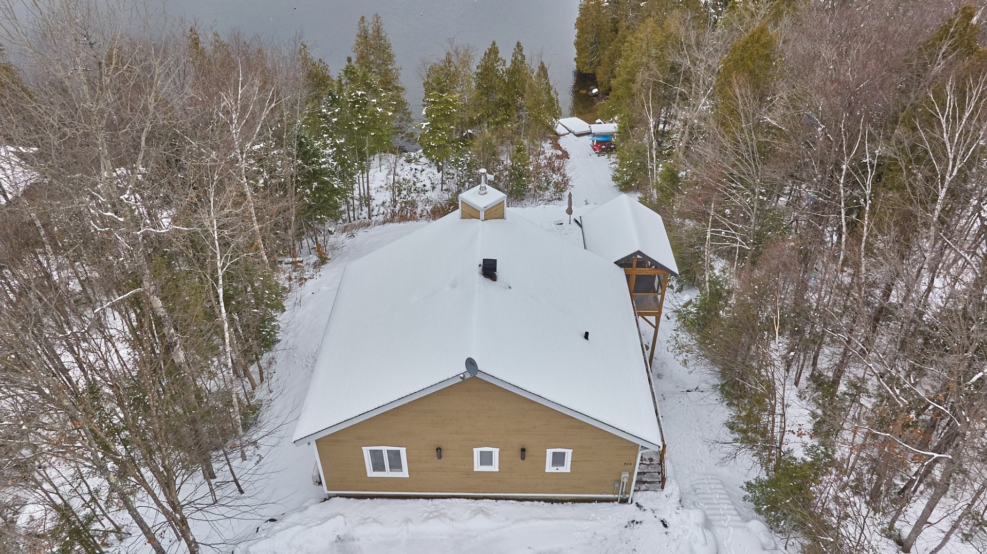 Aerial View - 513 Rue Chartier, Entrelacs, QC - Outdoor