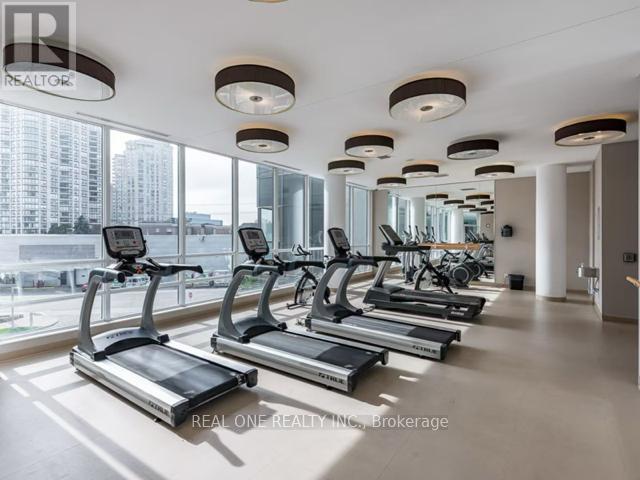 3607 - 2230 Lake Shore Boulevard W, Toronto, ON - Indoor Photo Showing Gym Room