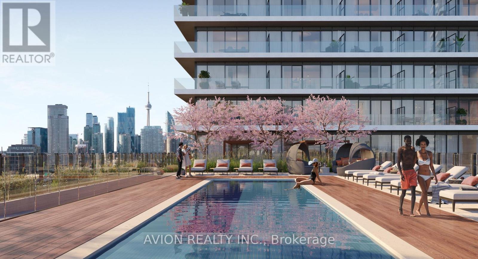 730 - 35 Parliament Street, Toronto, ON - Outdoor With In Ground Pool