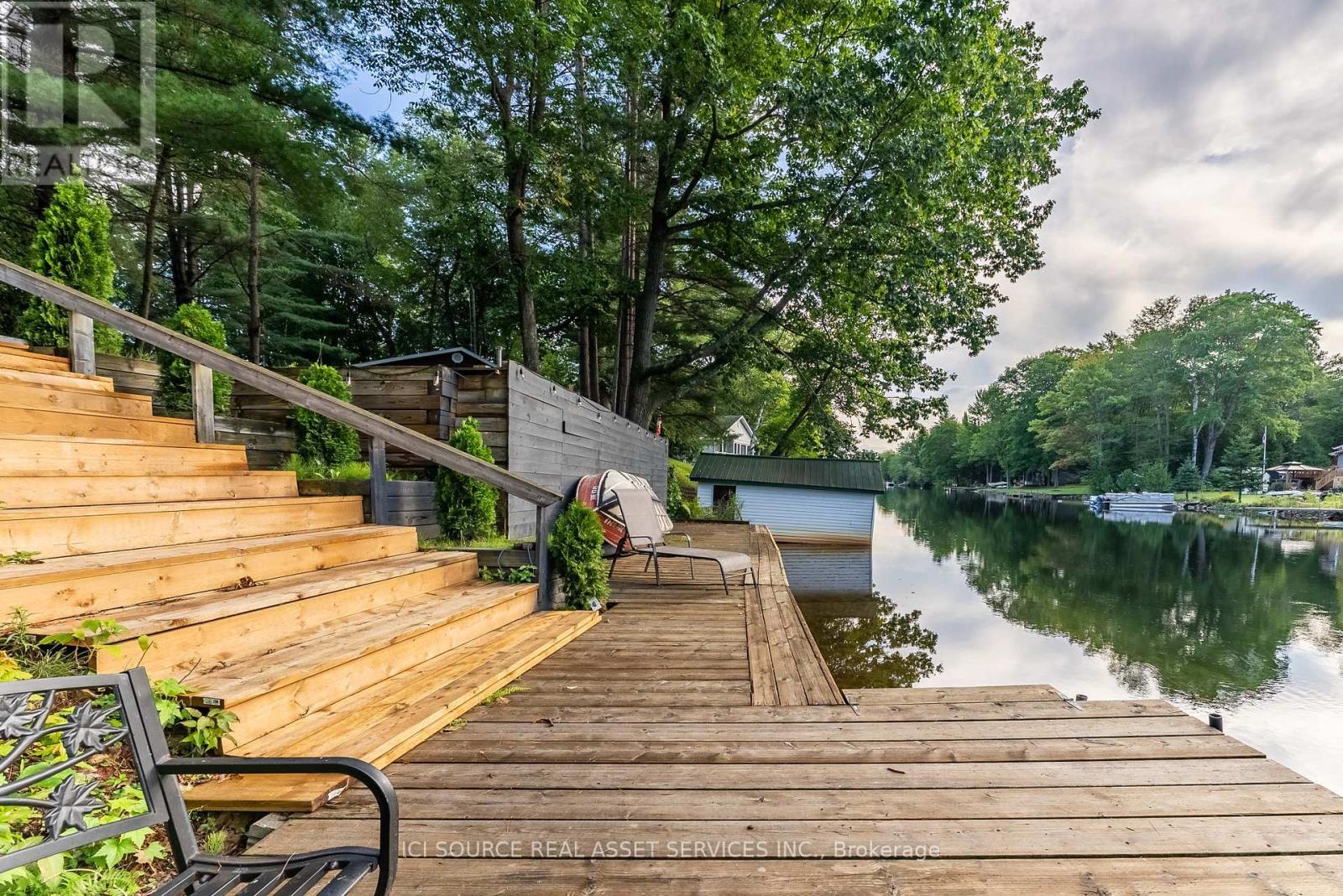 3526 Monck Road, Kawartha Lakes, ON - Outdoor With Body Of Water With Deck Patio Veranda