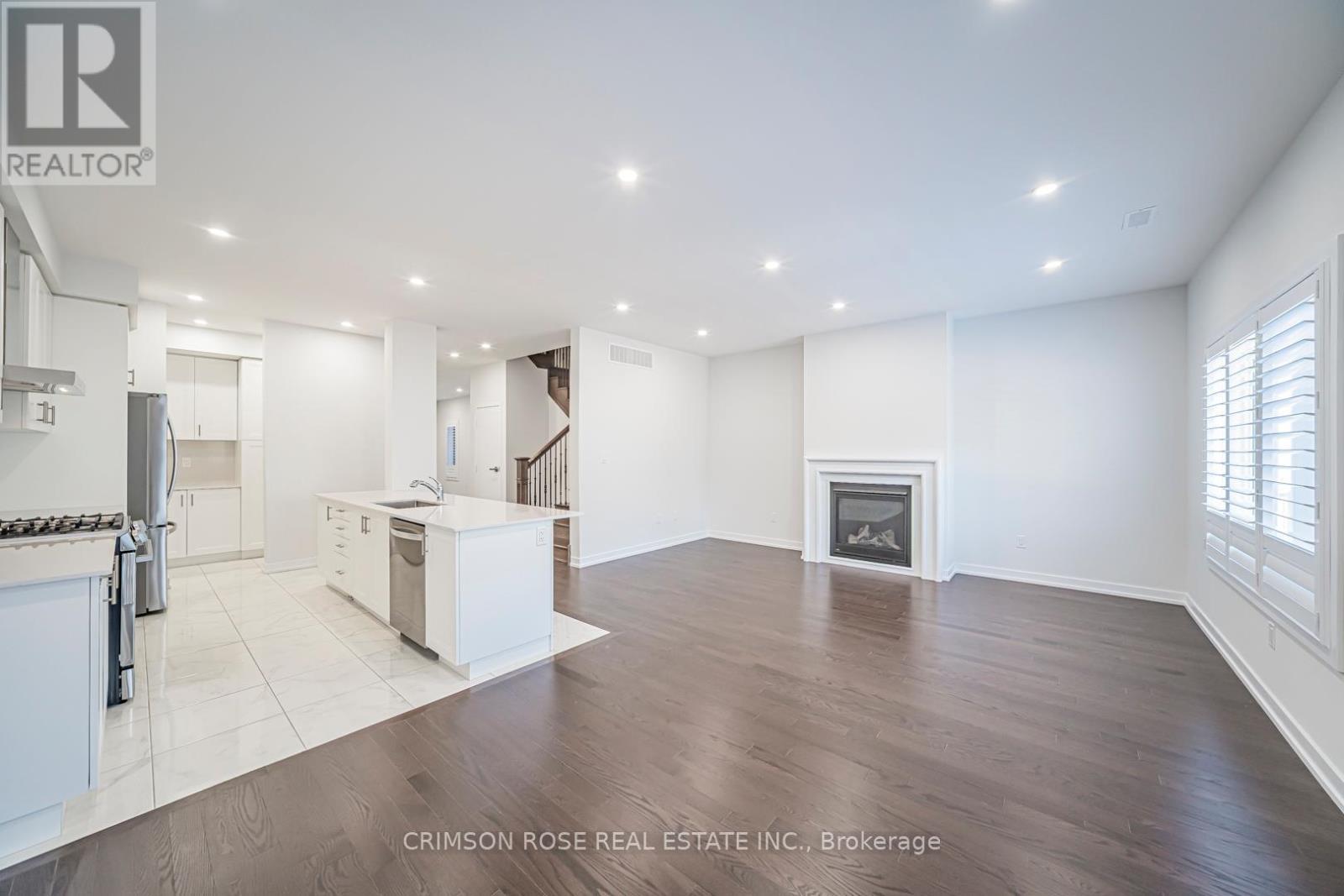 Upper Unit - 59 Danielle Moore Circle, Toronto, ON - Indoor With Fireplace