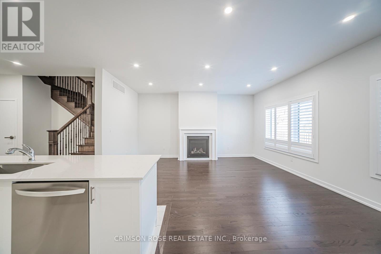 Upper Unit - 59 Danielle Moore Circle, Toronto, ON - Indoor With Fireplace