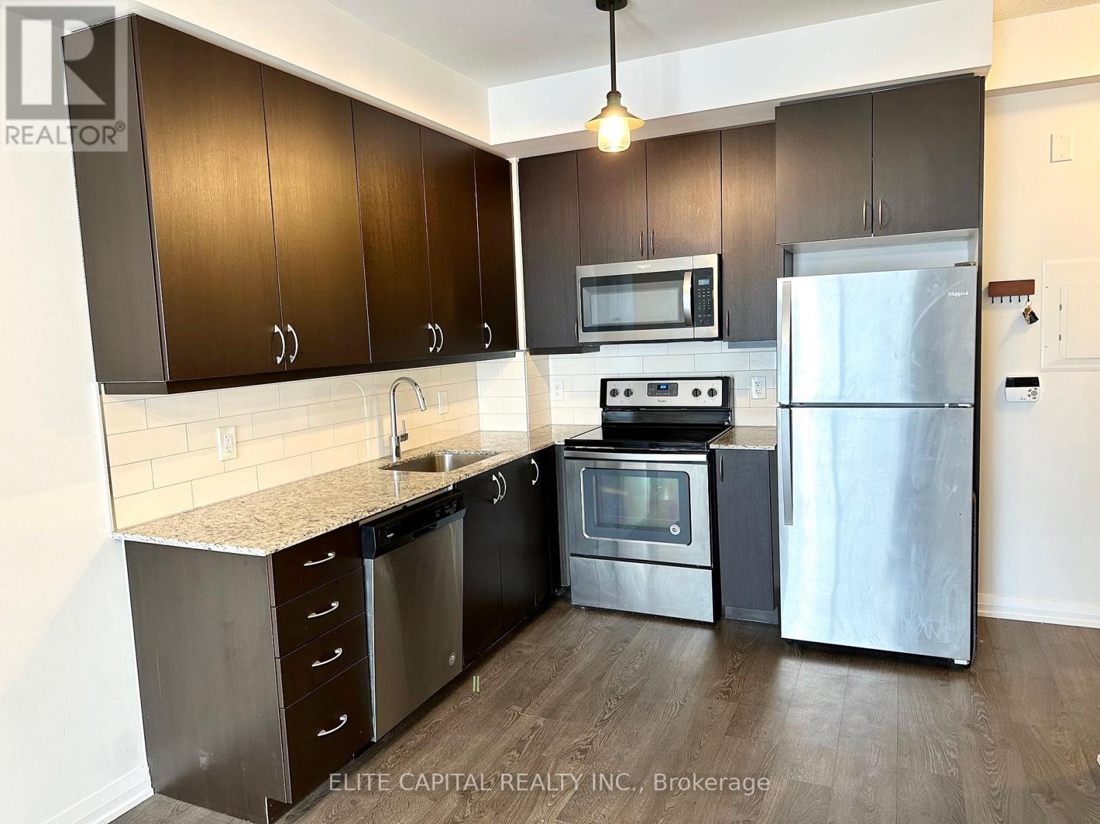 1507 - 9560 Markham Road, Markham, ON - Indoor Photo Showing Kitchen