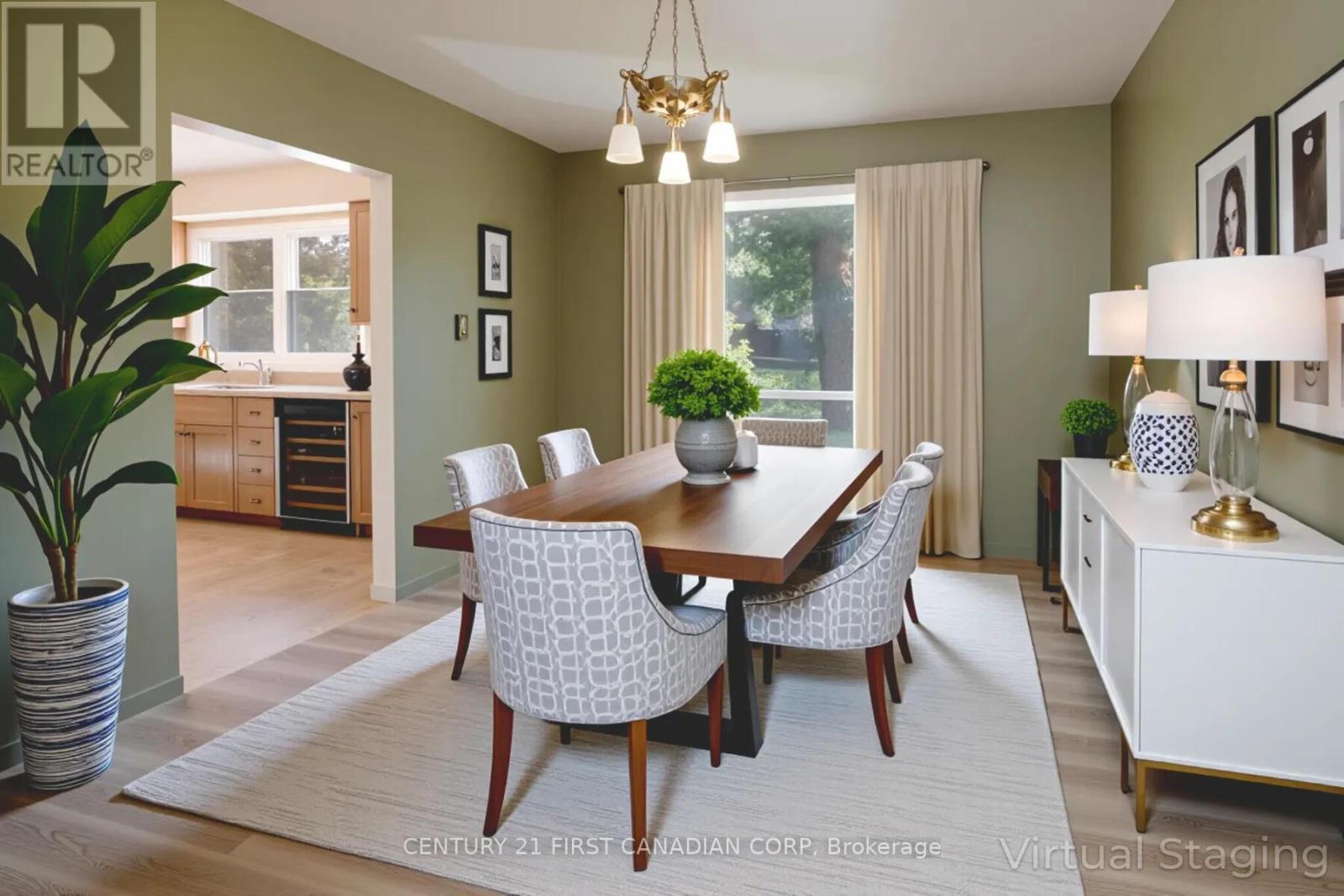 Virtual Dining Room - 42 Naomee Crescent, London North (North O), ON - Indoor Photo Showing Dining Room