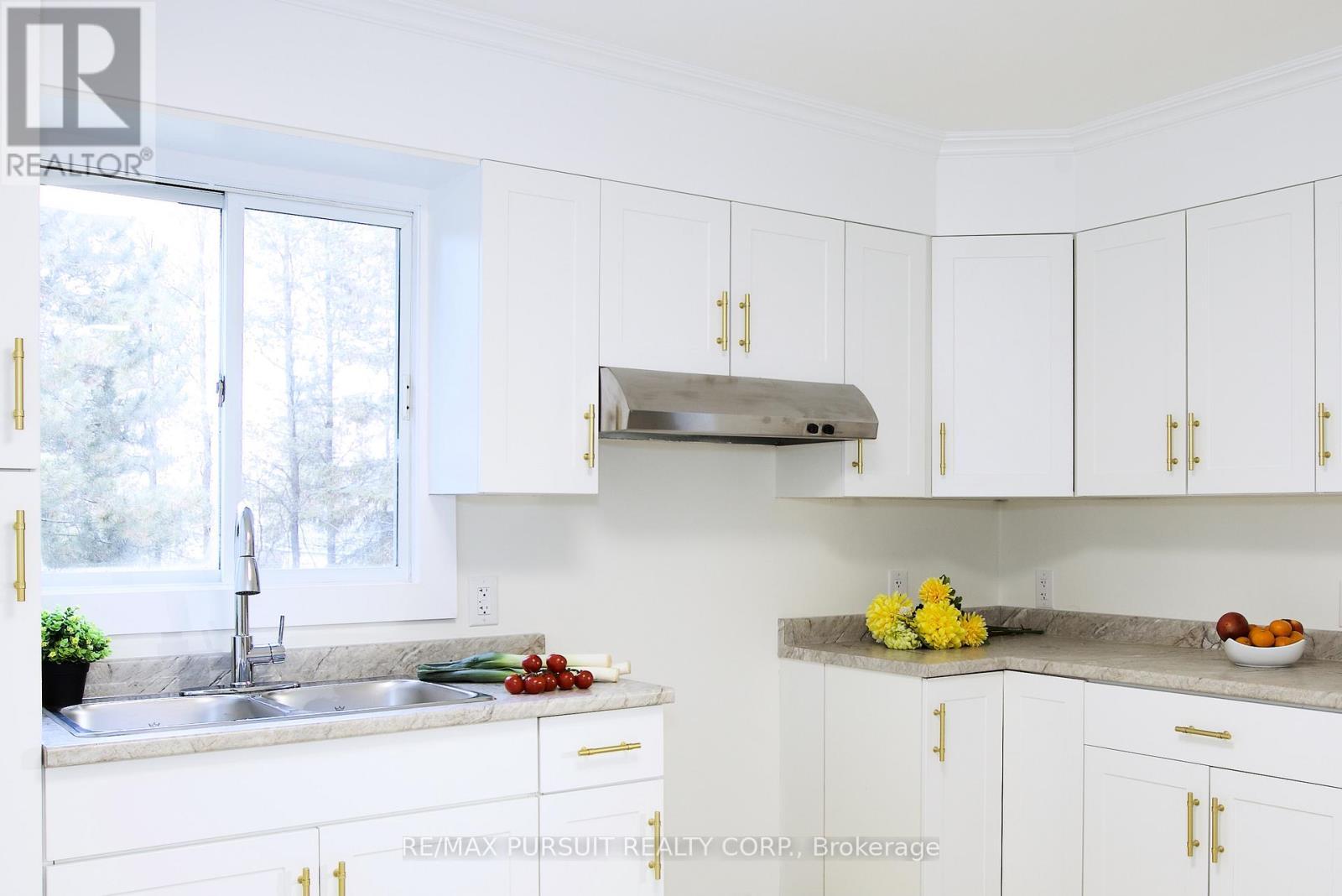 409 Mccamus Avenue, Temiskaming Shores (New Liskeard), ON - Indoor Photo Showing Kitchen With Double Sink