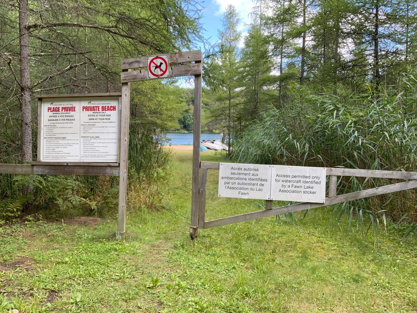 Access to a body of water - 23 Ch. Du Gros-Rocher, Harrington, QC - Outdoor