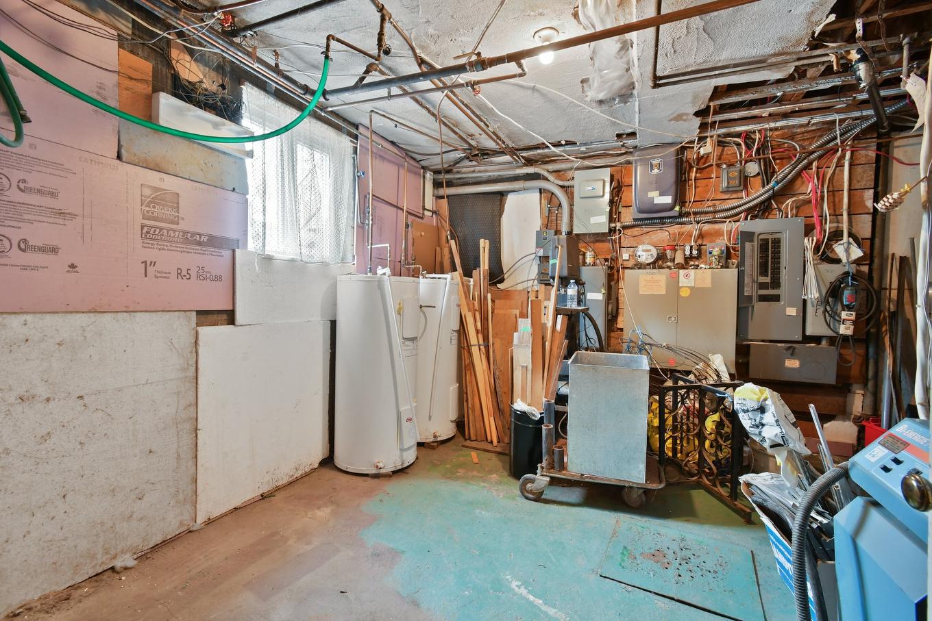 Workshop - 300 - 304 Rue Taillon, Montréal (Mercier/Hochelaga-Maisonneuve), QC - Indoor Photo Showing Basement