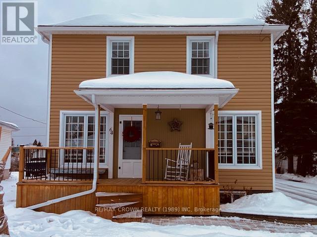 64 Byng Avenue, Kapuskasing, ON - Outdoor With Deck Patio Veranda With Exterior