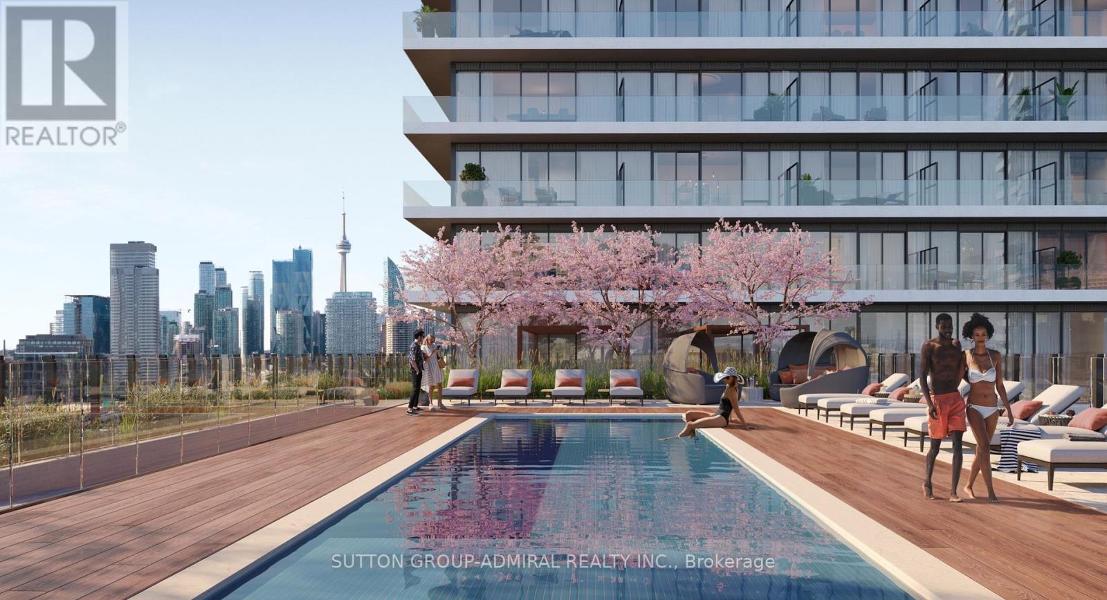 2411 - 35 Parliament Street, Toronto, ON - Outdoor With In Ground Pool
