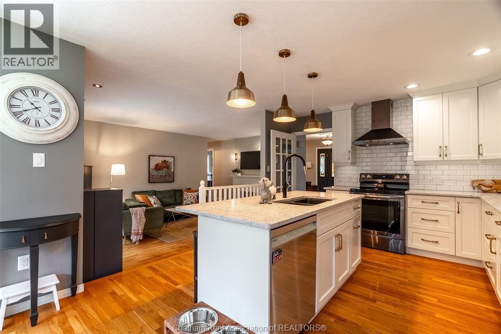 8 Kyle Drive, Ridgetown, ON - Indoor Photo Showing Kitchen With Upgraded Kitchen