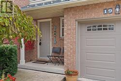 Nice covered front entrance. -