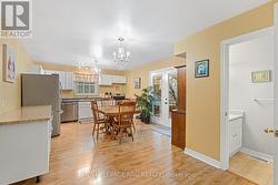 Huge kitchen with lots of room for a table -