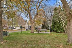 Parkette on the circle across from the house. -