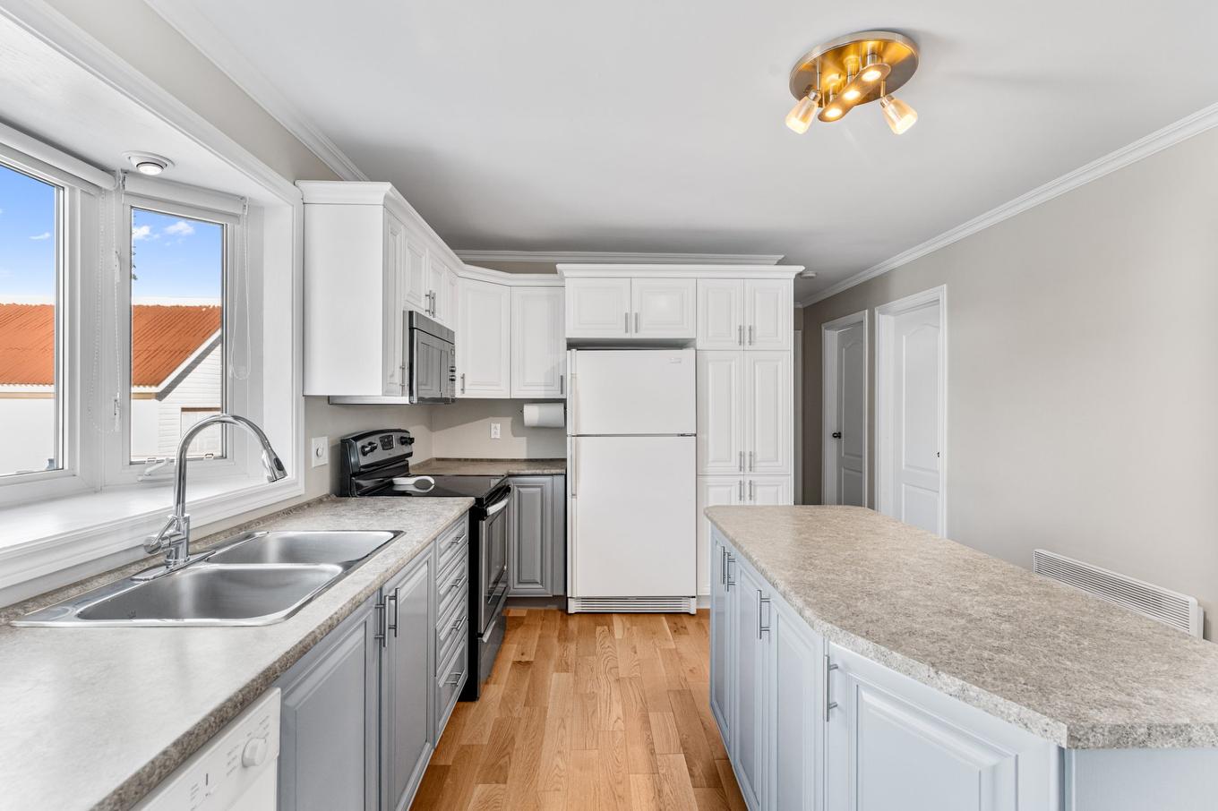 Cuisine - 1560 Rue De La Perrière, Terrebonne (Terrebonne), QC - Indoor Photo Showing Kitchen With Double Sink