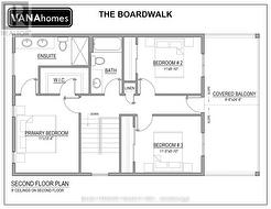 BOARDWALK Second Floor Plan -