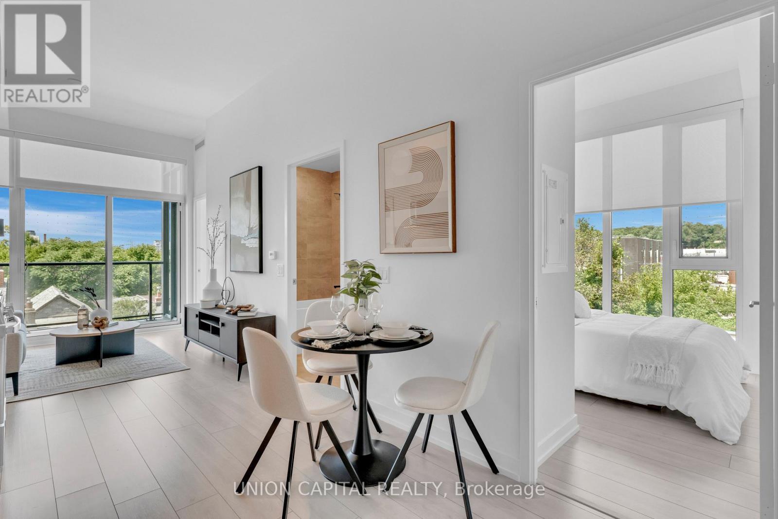 308 - 500 Dupont Street, Toronto, ON - Indoor Photo Showing Dining Room