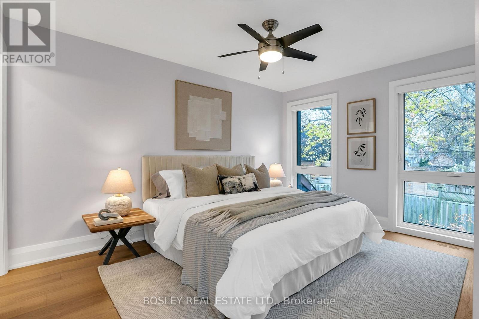 Main And Rear - 108 Moberly Avenue, Toronto, ON - Indoor Photo Showing Bedroom