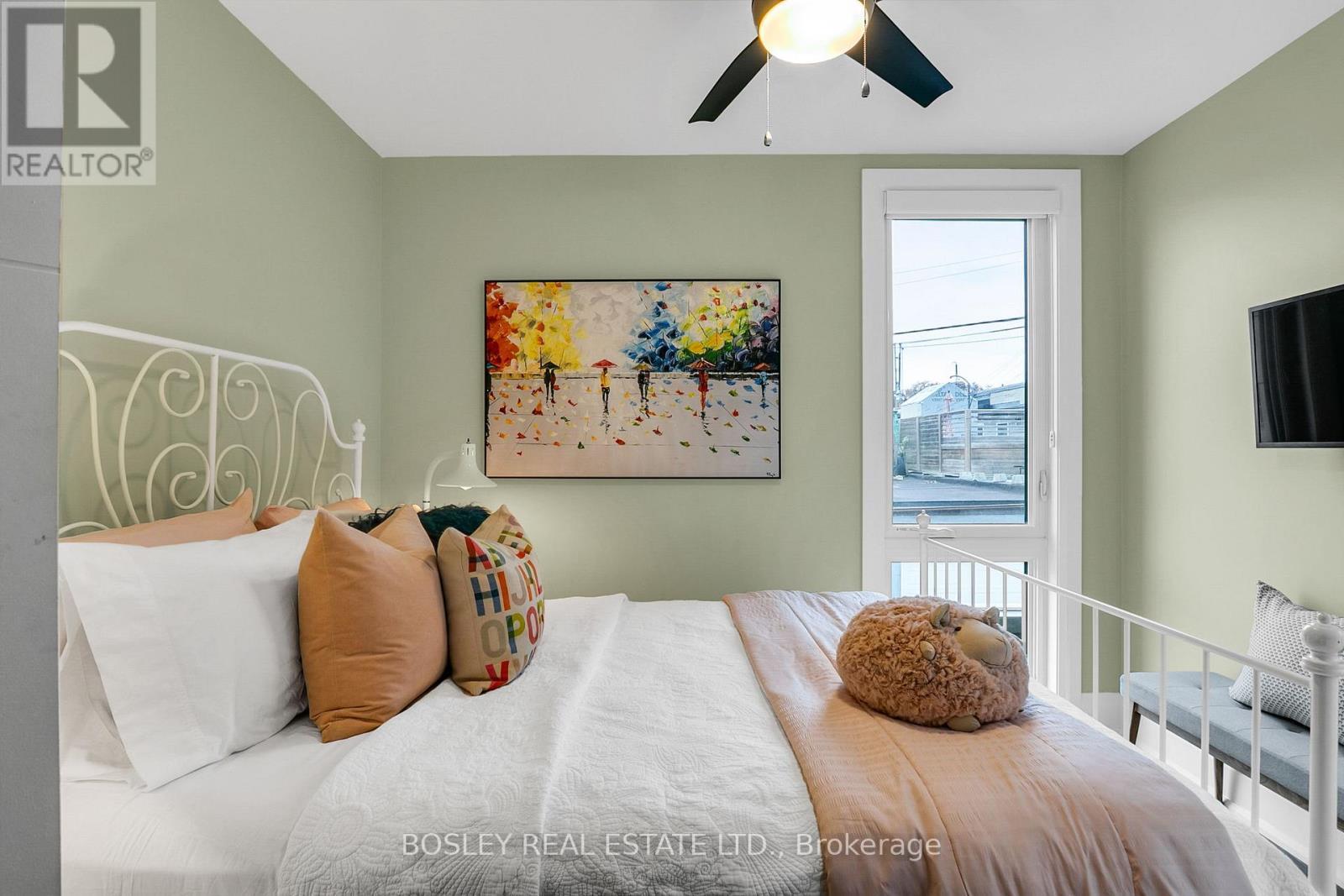 Main And Rear - 108 Moberly Avenue, Toronto, ON - Indoor Photo Showing Bedroom