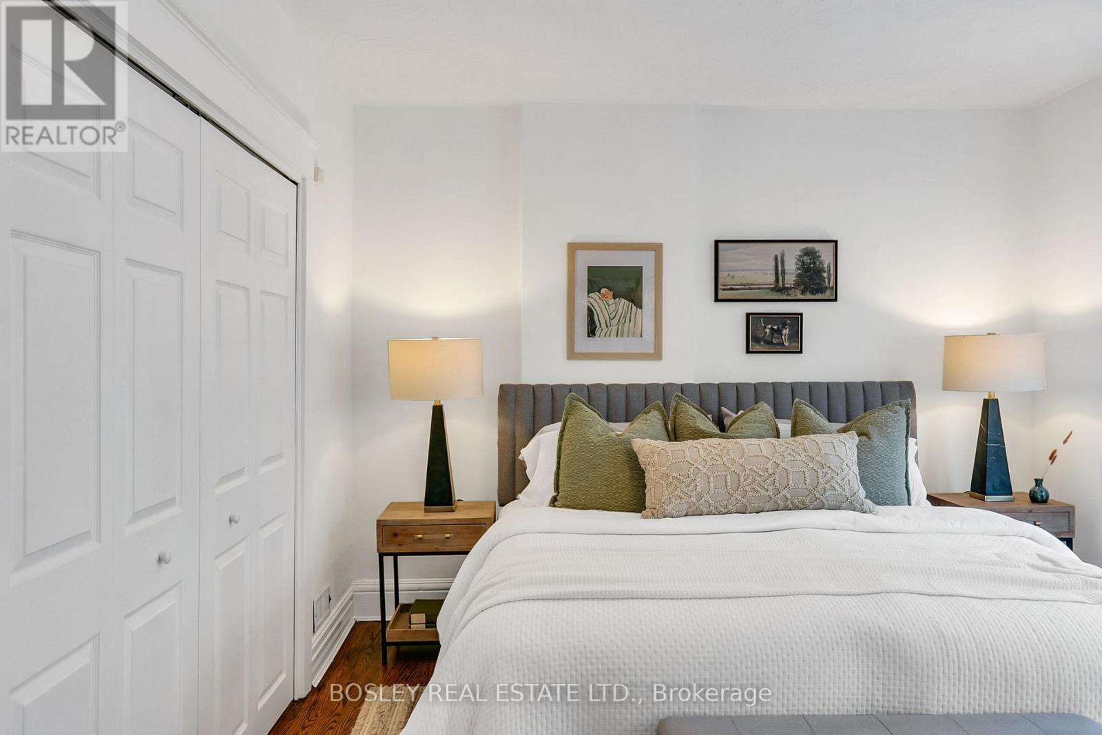 Main And Rear - 108 Moberly Avenue, Toronto, ON - Indoor Photo Showing Bedroom