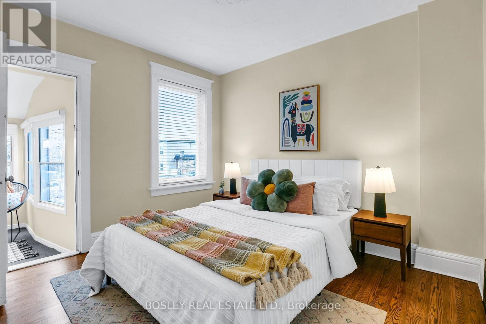 Main And Rear - 108 Moberly Avenue, Toronto, ON - Indoor Photo Showing Bedroom
