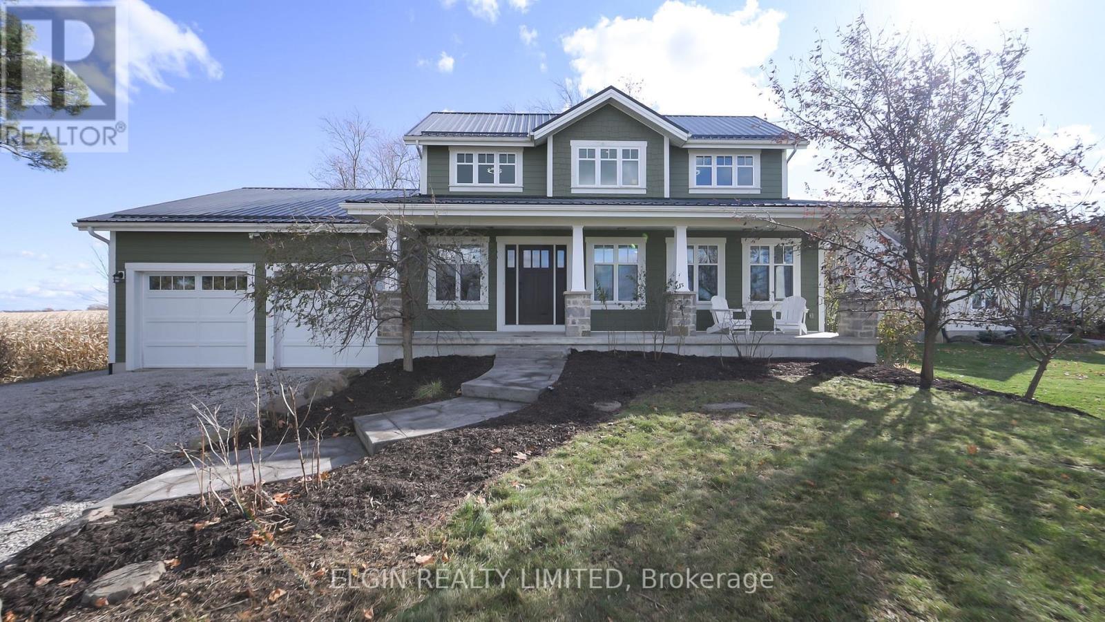 39349 Fingal Line, Southwold, ON - Outdoor With Deck Patio Veranda With Facade