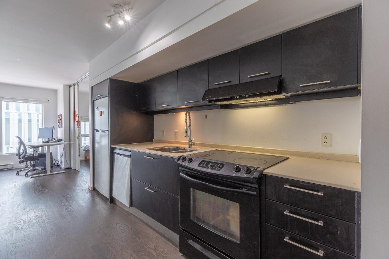 Kitchen - 1109-350 Boul. De Maisonneuve O., Montréal (Ville-Marie), QC - Indoor Photo Showing Kitchen