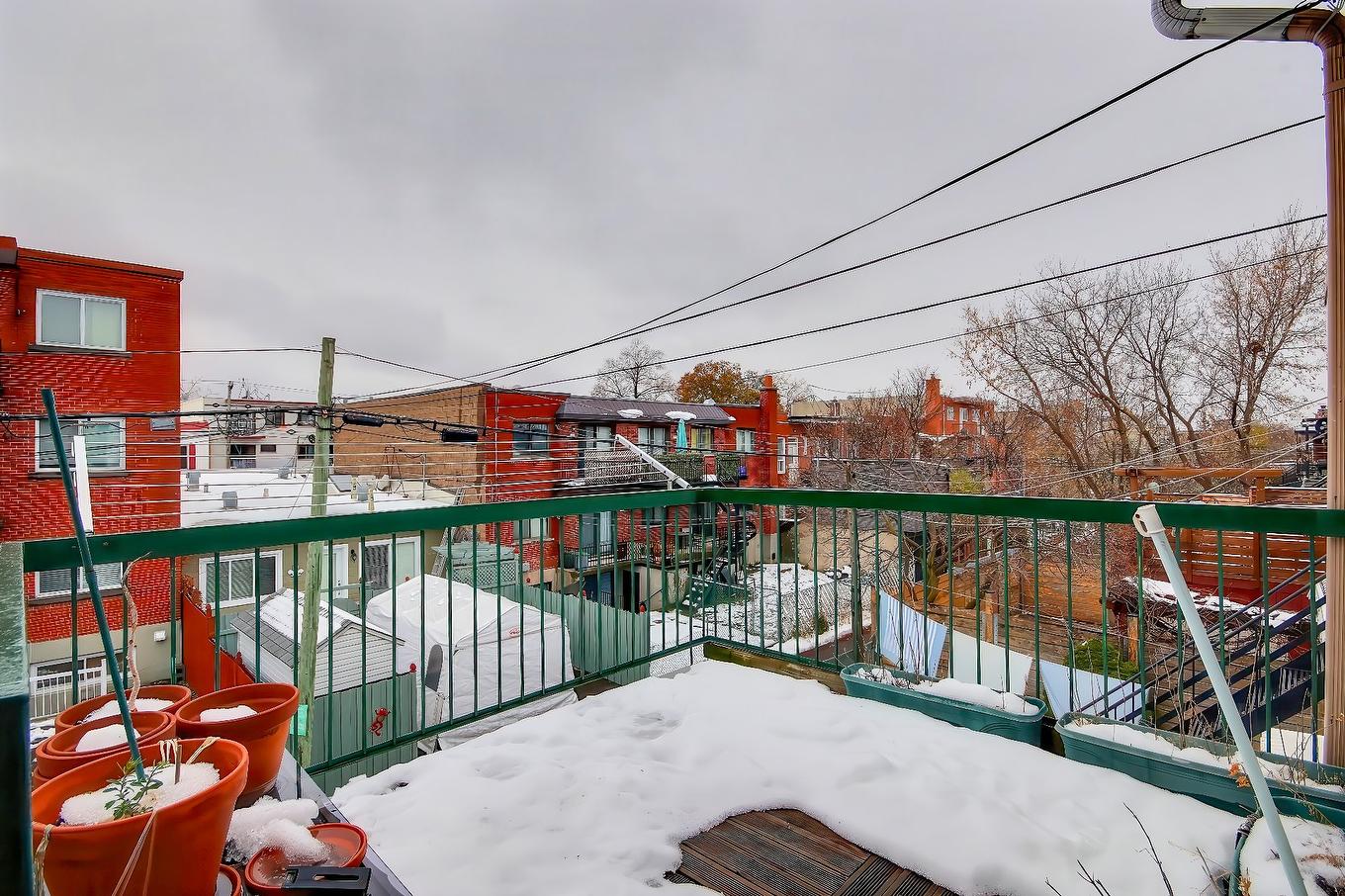 Balcony - 6580 Rue Chabot, Montréal (Rosemont/La Petite-Patrie), QC - Outdoor With Exterior