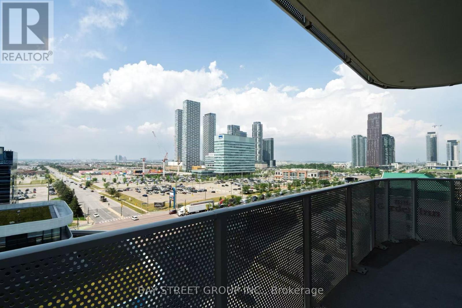 Living Room Balcony View - 1105 - 28 Interchange Way, Vaughan, ON - Outdoor With View
