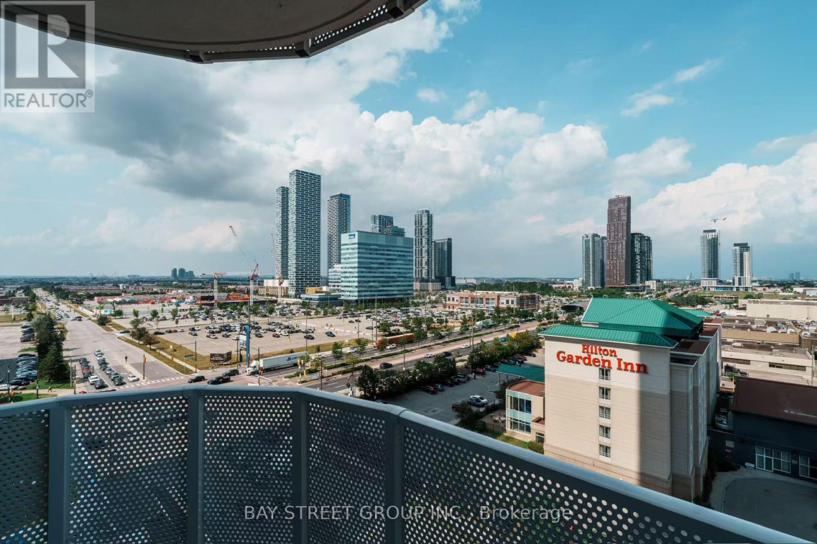 Living Room Balconcy View - 1105 - 28 Interchange Way, Vaughan, ON - Outdoor With View