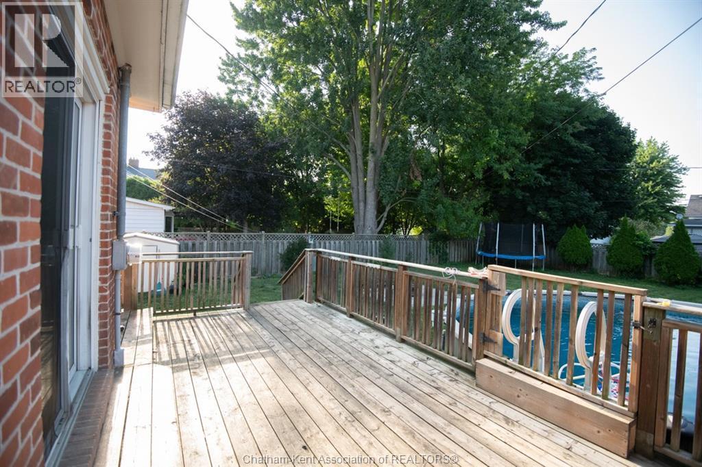 232 Hughes Street, Dresden, ON - Outdoor With Deck Patio Veranda With Exterior