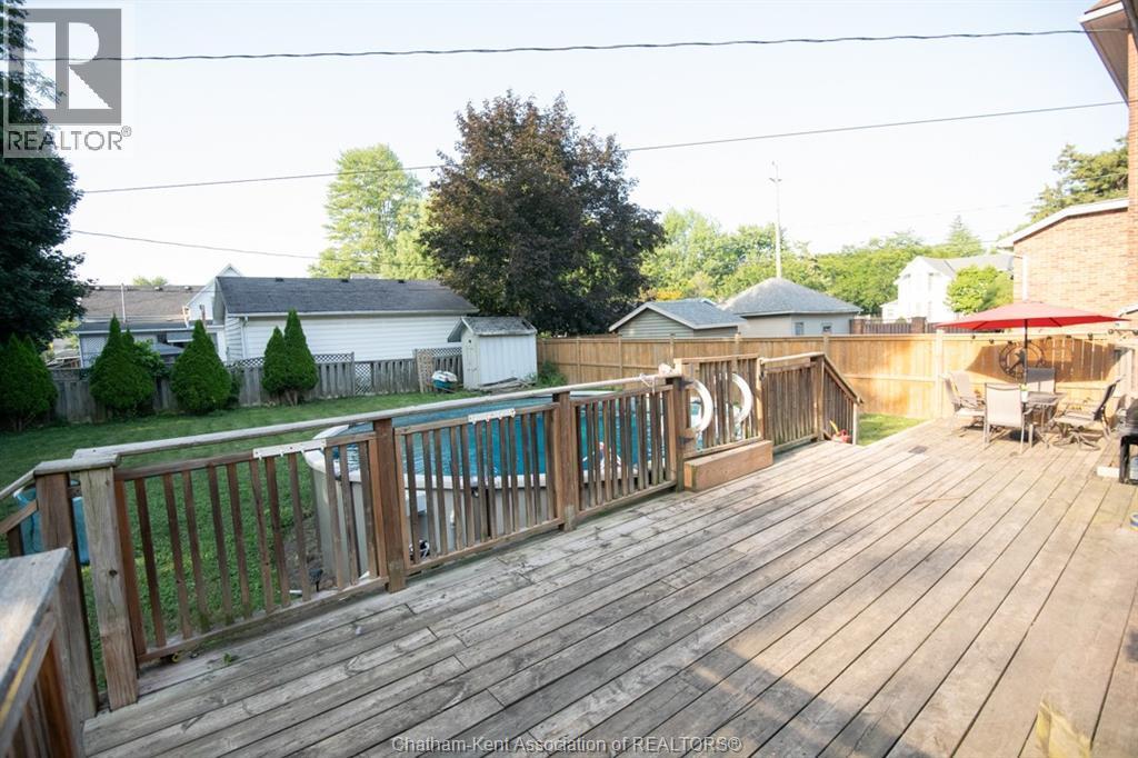 232 Hughes Street, Dresden, ON - Outdoor With Deck Patio Veranda With Exterior