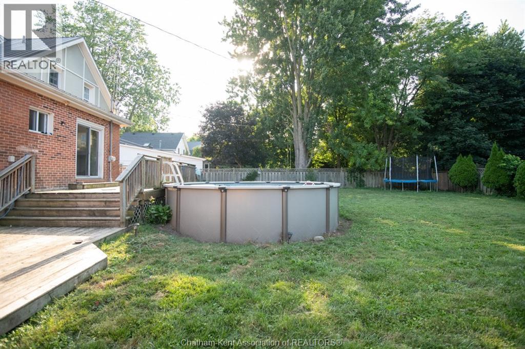 232 Hughes Street, Dresden, ON - Outdoor With Above Ground Pool